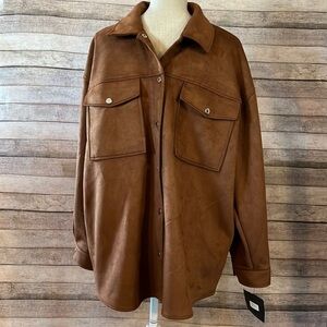 Marc New York Andrew Marc Men’s or Women’s Shirt/Jacket. Size XL NWT